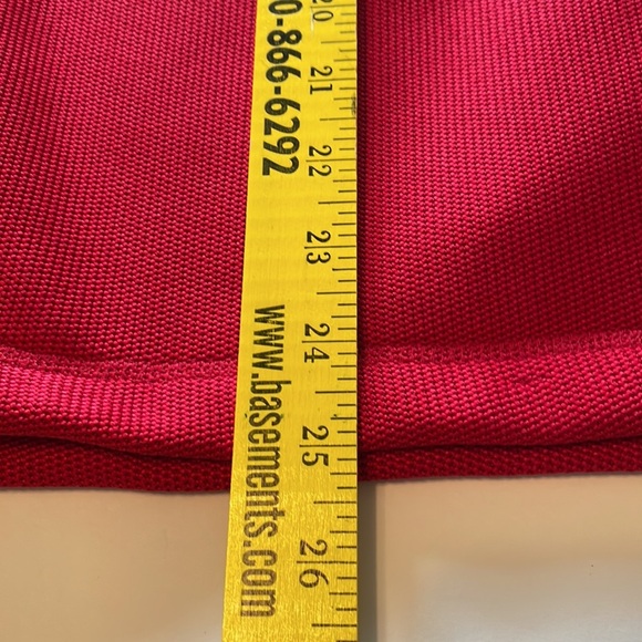 August Sportswear Invert Red Performance 1/2 Zip Pullover Size Medium - Picture 10 of 10